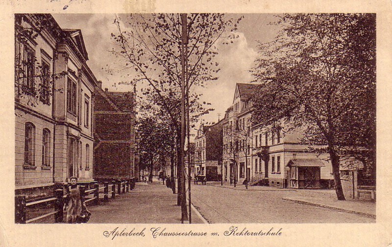 RESITAX – die historische Rektoratsschule im Jahre 1914
